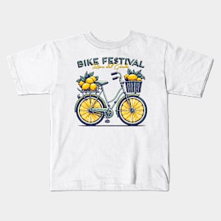 GARDA LAKE BIKE FESTIVAL Kids T-Shirt